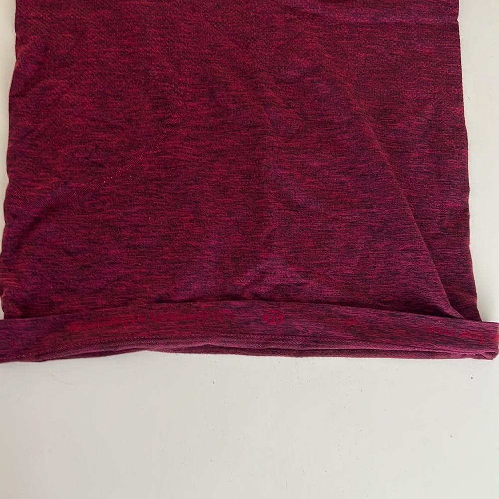 Lululemon Swiftly Tank Top Size 6 Red - image 4